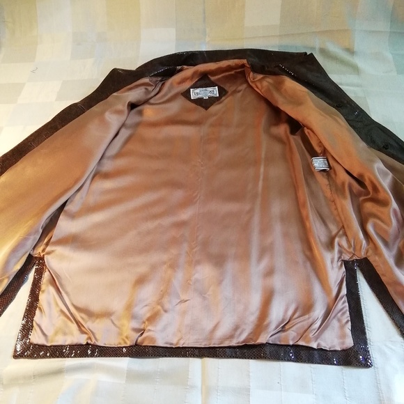Vera Pelle leather Jacket size M - Picture 4 of 5